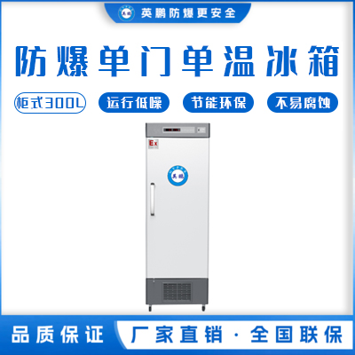 单门单温防爆冰箱-300L