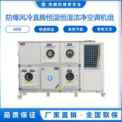 防爆风冷直膨恒温恒湿洁净空调机组60匹